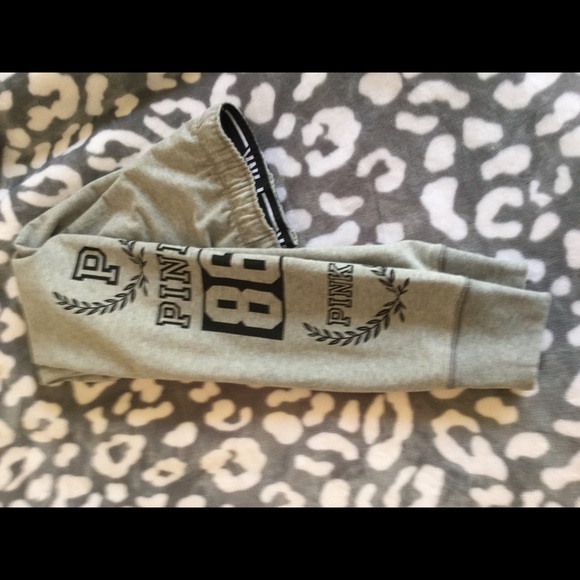 VS PINK Light Grey Gym Pants XS