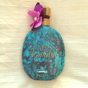 Label me beautiful tanning lotion