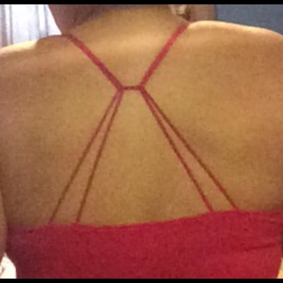 Hot Pink Racer Back Tank Top - Picture 4 of 4