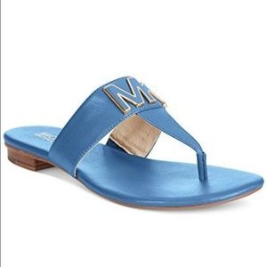 Brand New MK Hayley Thong Flat Sandals!