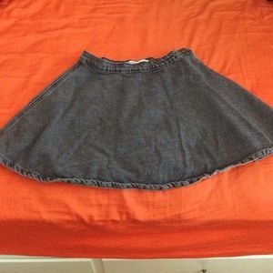 American Apparel Denim Circle Skirt