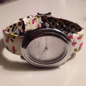 Betsey Johnson Floral Watch