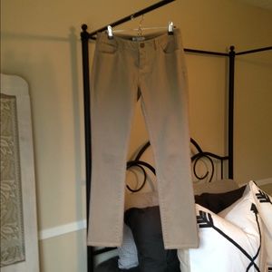 Subtle-gold/metallic wash J.Lo jeans size 6
