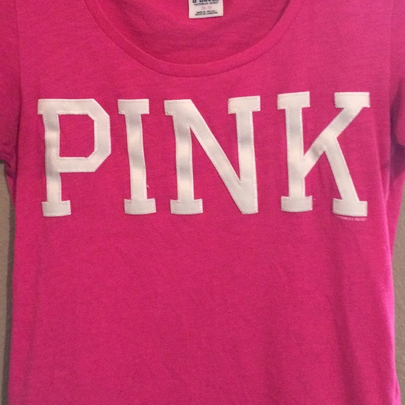 Victoria's Secret pink shirt(: