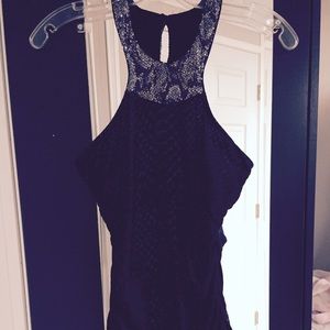 Express Animal print tank top with Sequin detail