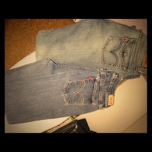 Two pair of Levi's Jeans size 10 woman's