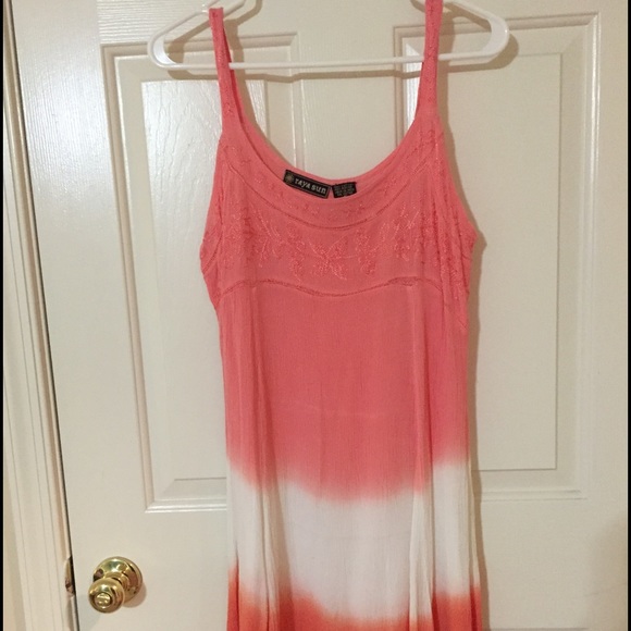 Beach wear colorful dress
