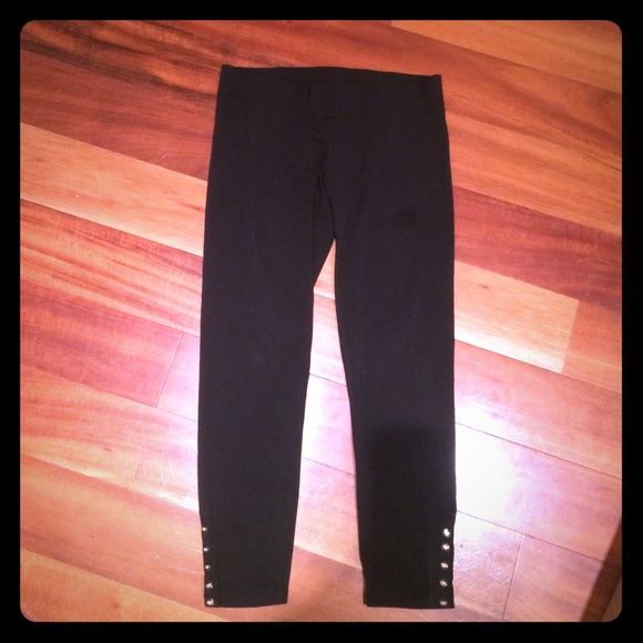 Black size large leggings