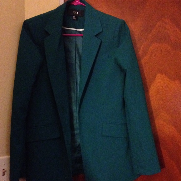 Forever 21 dark green jacket