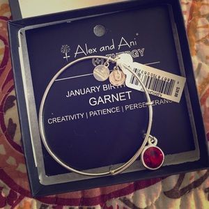Garnet Alex and Ani bracelet