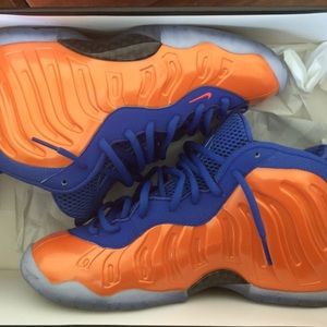 Orange and blue foamposites