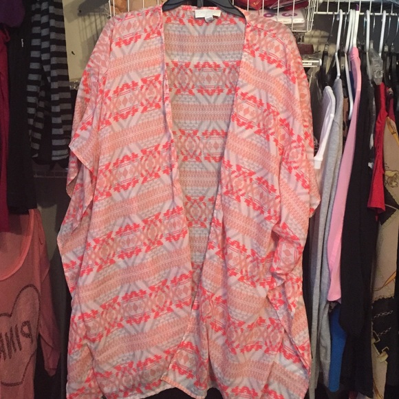 Swim Cover Up & Earrings