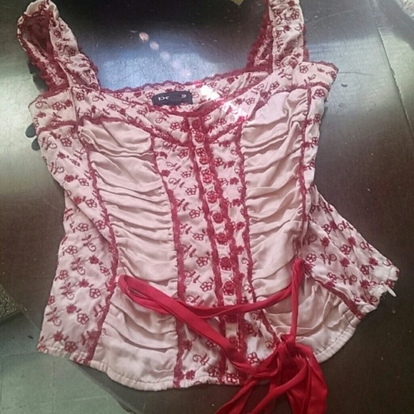 Babe tank corset style