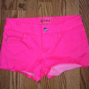 Hot Pink Shorts