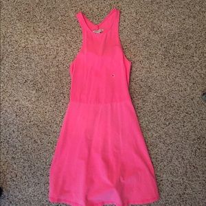 American eagle short hot pink dress