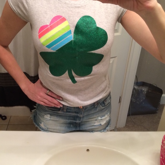 4 leaf clover shirt !
