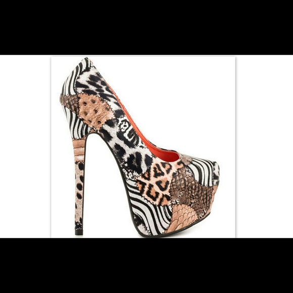 S5 Zebra Print Platforms - Picture 2 of 2