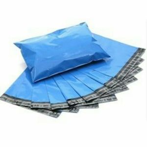 30 ct 10 x 13 blue poly mailer bags