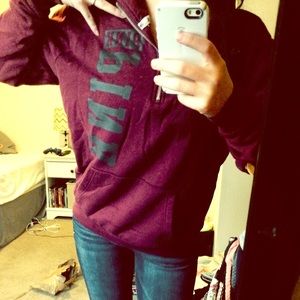 VS pink half zip!💋