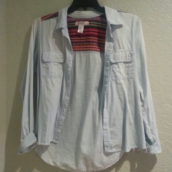 Band of gypsies chambray shirt