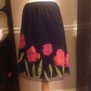 REDUCED!  Black spring skirt