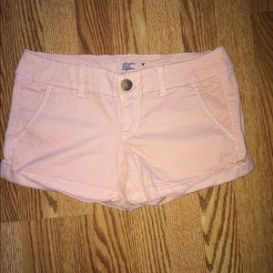 AE Powder Pink Chino Shorts