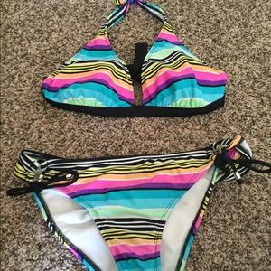 Rainbow bathing suit