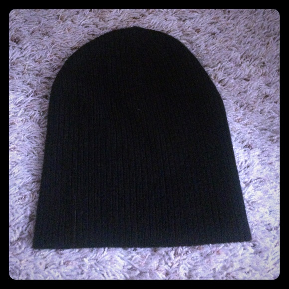 black beanie