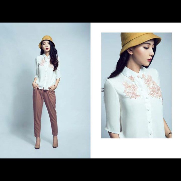 Embroidered Top - Picture 2 of 3