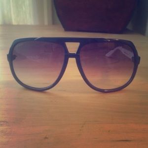 Large Gucci Aviator Sunglasses