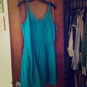 Jessica Simpson turquoise sundress