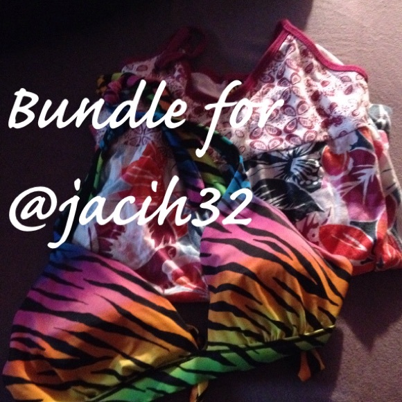 Roxy top & VS bikini top :)