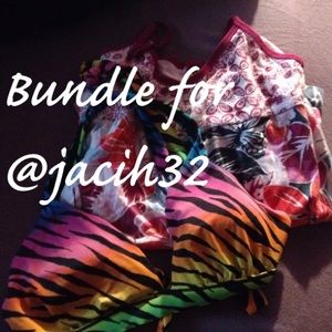 Roxy top & VS bikini top :)