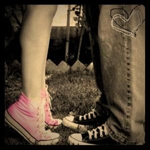 Pink Converse Sneakers