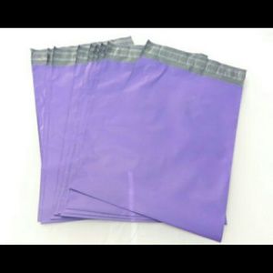 100 ct 10 x 13 purple poly mailers