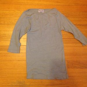 Michael stars blue metallic tee