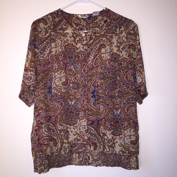 Alfred Dunner Tops - 🎉CLEARANCE🎉Alfred Dunner Vintage Top 😻