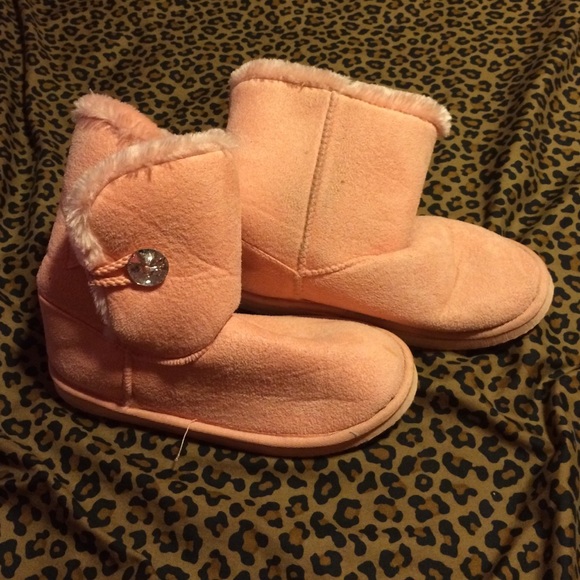 Pink boots