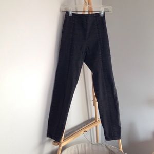 Black High-Waisted Skinny Jeans