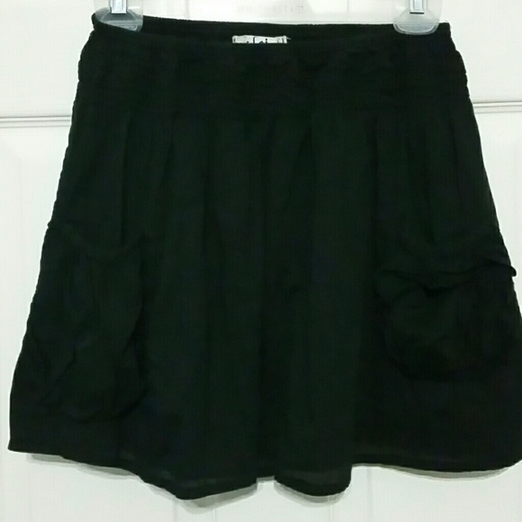 Black skirt