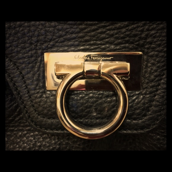 ***SOLD*** Large Salvadore Ferragamo Bag - Picture 1 of 4