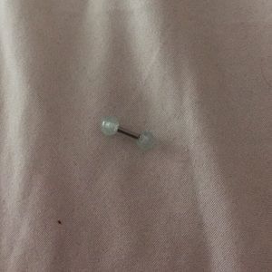 Glow in the dark cartilage earring! (ONE ONLY!)