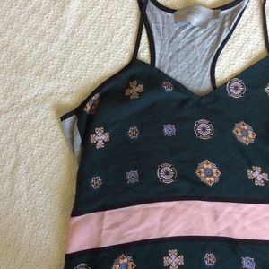 Stitch Fix Creative Commune tank top green pink