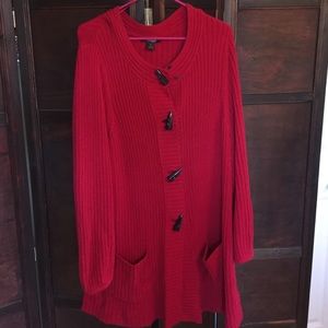 Red Style&Co sweater