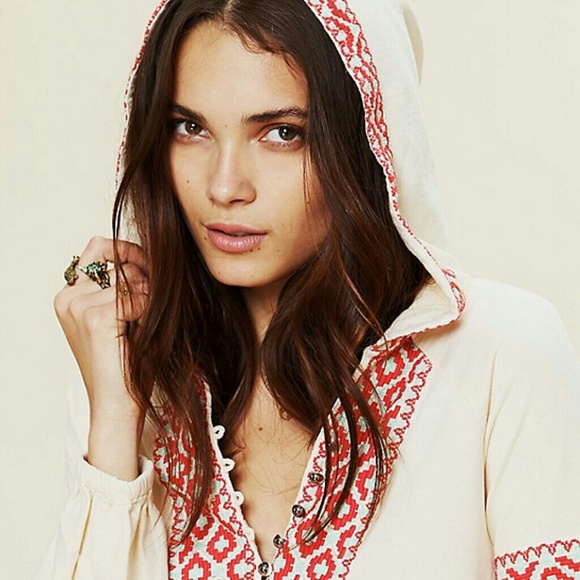 SOLD!! Free People Hooded Pullover