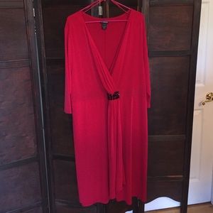 Red Lane Bryant Dress