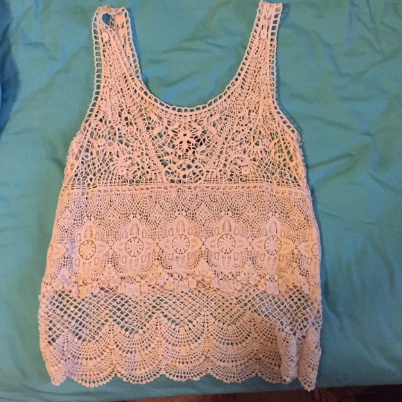 crochet American eagle tank