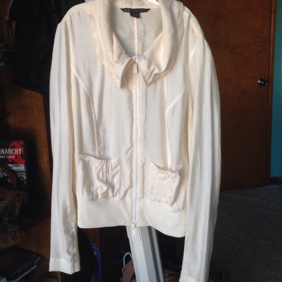 Armani Exchange zip-up jacket/blazer - Picture 2 of 4