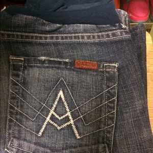 Maternity 7 for all mankind jeans . Gently worn
