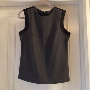 Sleeveless Suiting Top